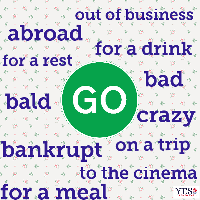 Collocations with GO